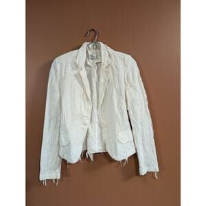 Sento Stefano Women's Designer Blazer White S